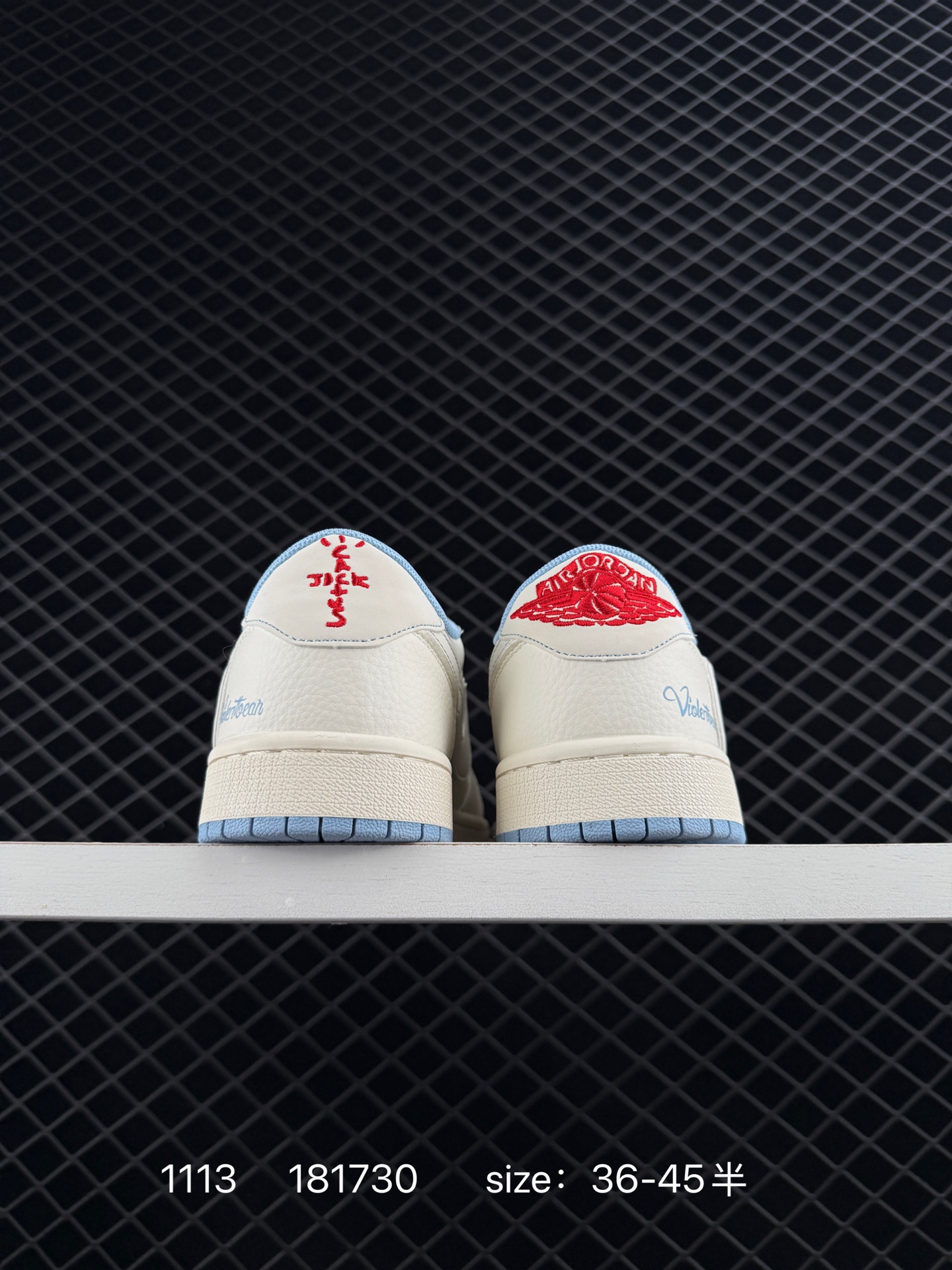 Fragment x Travis Scott x LV Air Jordan 1 Low